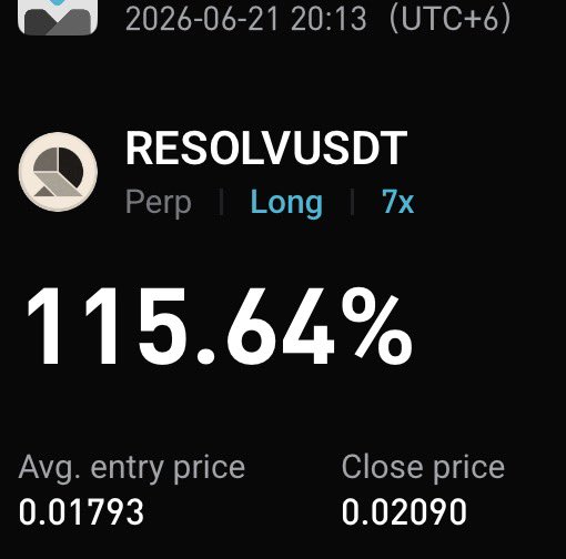 The focus of the image should be placed on a screen displaying a cryptocurrency exchange interface that is showing details about the Resolvus USBDT token, which has an entry price of $0.01. This information can be used by potential investors or traders interested in buying or selling the token based on its performance and market value.