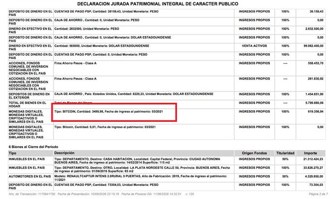 The image shows a document with a list of items written in Spanish. The text appears to be in English as well, but there are no other discernible texts or elements that would help identify the specific content within the document. The main focus is on the list and its contents, which seem to be related to Bitcoin transactions.
