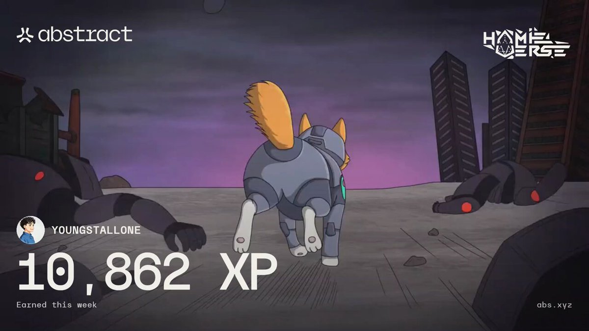 The image features a cartoon dog running across a field with buildings in the background, accompanied by text that reads "You're the only one who can do this!". The caption also includes an email address for further inquiries or feedback about the content of the post.