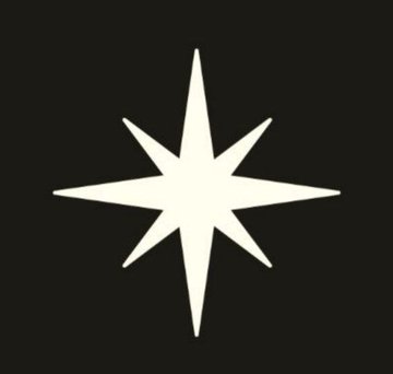 An eight-pointed star or sparkle icon in cream/beige against a black background, symbolizing excitement and anticipation for the final hours of Week 4 on Bulk Trade and the upcoming AURA points reveal.