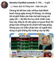 A low-quality screenshot of a social media post in Vietnamese appears to be from a user claiming to be a YouTube support specialist, though the text is difficult to read clearly.