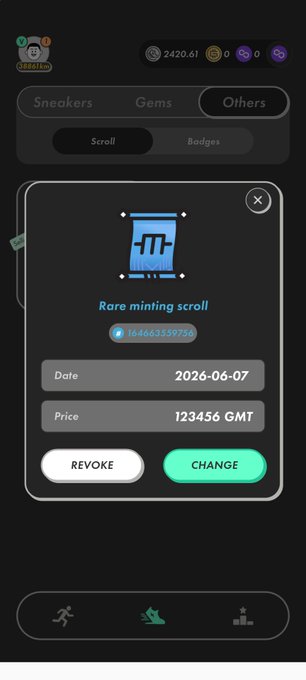 一つまで, there's a new image of a cell phone screen showing a page from an online gaming app called " Rare Coin", which shows the item rarity for a character. The word ' Rare' appears multiple times throughout this text, indicating that the items within the game have some sort of unique scarcity or exclusivity that makes them highly valuable to gamers.