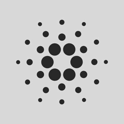 A minimalist black circular-dot logo appears centered on a white background, resembling the Dreame Technology mark.