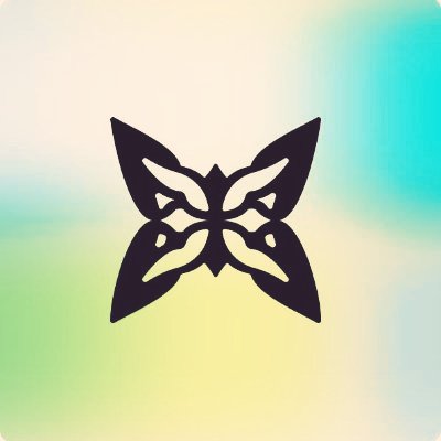 The image features a striking black butterfly logo with symmetrical wings that is set against an abstract background. The butterfly's intricate design and contrast of black and white make it stand out prominently in the image. The accompanying text reveals that Quip Network is working on building a secure, Quantum-safe infrastructure for blockchain applications focused on enhancing security and scalability across different networks. This project emphasizes the importance of securing digital assets and protecting them from potential threats in today's interconnected world.
