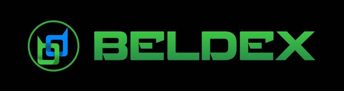 A logo for "BELDEX" in green text on a black background, featuring a stylized 'b' icon.