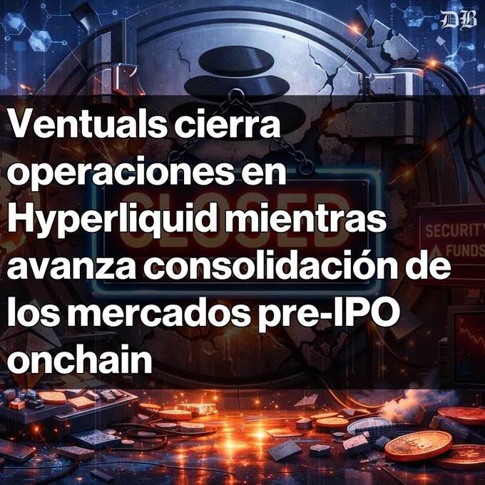 The image shows a close-up of a coin collection, with various coins scattered around the room. The text in the image reads "Ventuals cierra operaciones en Hyperliquid La plataforma dejó de operar tras liquidar todas las posiciones de contratos vinculados a OpenAI y Anthropic". This phrase is likely an advertisement or promotional material for a coin collection company. The image also includes the text "Ventuals cierra operaciones en Hyperliquid La plataforma dejó de operar tras liquidar todas las posiciones de contratos vinculados a OpenAI y Anthropic". This phrase is likely an advertisement or promotional material for a coin collection company.