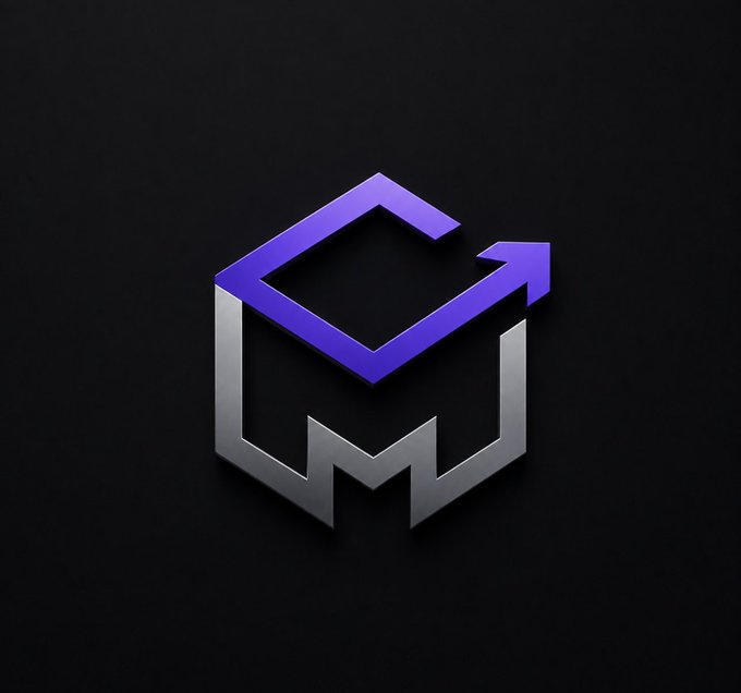 A stylized logo featuring a silver "MW" monogram beneath a purple graduation cap with a male gender symbol arrow, set against a dark background—symbolizing the academic mastery and forward momentum of the platform's blockchain migration services for $ICP.