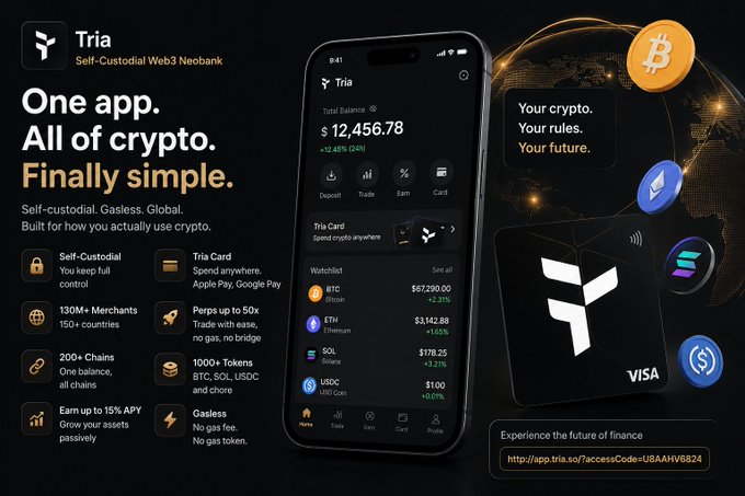 The image features a cell phone with an app that allows users to trade Bitcoin and cryptocurrency for fiat money or Ether coins. The app displays various transactions related to crypto trading and offers multiple cryptocurrency wallet options, including Bitcoin Cash, Ripple, Litecoin, Dogecoin, and EOS. The main focus of the post is on how one can efficiently trade cryptocurrencies using this particular app. It highlights that the app's primary function is to make trading easier and more straightforward for users while ensuring self-custodial practices.