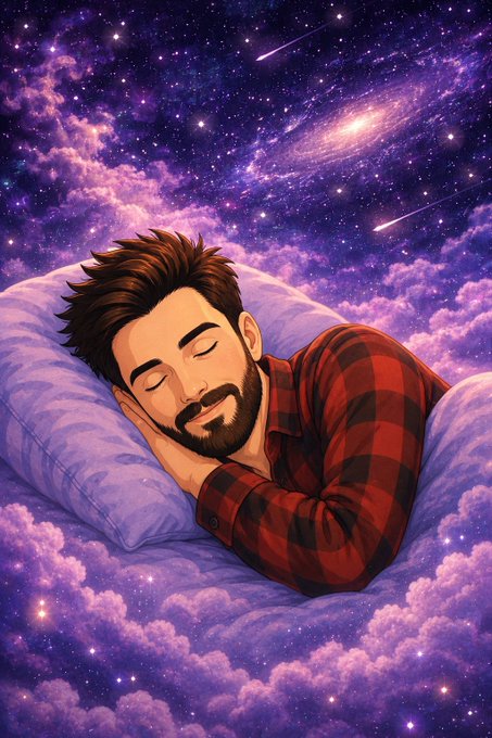 The image features a man sleeping with his eyes closed on a bed, surrounded by stars and clouds. The caption above the image reads "Good Night CT One of the biggest challenges in crypto isn'n building technology. It's building technology that remains relevant as the industry evolves. That's why @quipnetwork stands out to me." This suggests that the man sleeping represents the importance of sleep, which is often overlooked or undervalued in today's fast-paced world.

The image also includes a link to a post on Twitter, which could be an interesting piece of content related to the crypto industry or simply a random tweet by someone else. The combination of the man sleeping and the post creates a unique blend of elements that capture attention and provoke thought about the importance of sleep in our lives and its relevance to the ever-evolving world of technology and finance, such as cryptocurrency.