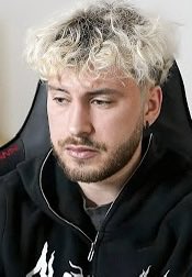 A person wearing a fur-lined hat and a black jacket looks downward with a somber expression, seemingly reflecting on a trading loss. The caption pairs this with news that Zcash dropped over 8% since "Threadguy" closed his position for a $315,000 profit three days ago, implying the individual may be experiencing regret or disappointment over the missed gains.