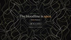 A dark promotional graphic with gold swirling patterns announces 'The bloodline is open.' with a 'Commitment Pass' button below.