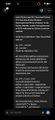 A small, blurry screenshot of a phone displaying a page with text and bullet points on a dark background.