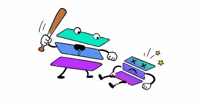 The image features a cartoon scene with two characters, one of which is holding a baseball bat while the other character appears to be dead or lying down. The cartoon character holding the baseball bat has a face painted on it, giving it a more human-like appearance. The caption above the image reads "CA : cYHnBRQUxSaGWG1Bv61iJuQrrAUP2WqBZTFr1k7pump Thesis is simple Sulana".