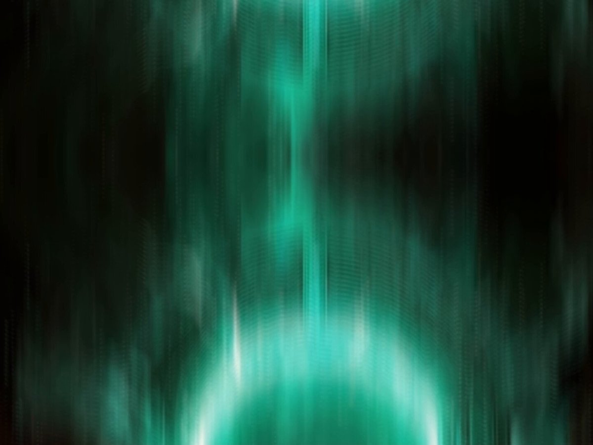 The image features an abstract green color with white lines that appear to be moving or blurred, giving it a sense of motion or dynamism. The background is dark, which contrasts with the vibrant green color and makes it stand out even more. There are no texts present in the image, but there is a caption at the bottom that reads "The Brace Arcade gates open 29 June. Starting with a private realm for founders alone. Five days. Five games. In the Eyeverse, a founder is measured by the kin who brace behind them." The image does not provide any information about the time or location of the event, but it seems to be related to an arcade game called "The Brace Arcade".