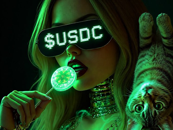 "The best USDC pair is @upsidedowncabal Just saying...".