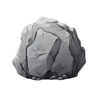 The image features a large, gray rock sitting alone against a white background. The caption below the image reads "This will be the most viral rock on Twitter. The market's dead. Memes are dead. Attention is dead. So let's send a rock to millions. We've talked about sending the rock for years. Same narrative. Same jokes. But have we ever actually sent the rock? DEX is 20k. Maybe it's".