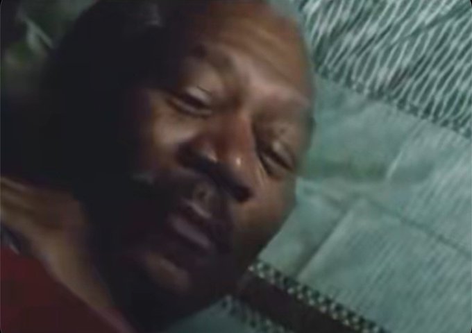 The image shows a close-up of a man with closed eyes and a pained or frustrated expression, lying down next to striped fabric. The caption relates to the post by visually representing the frustration and regret felt by those who have wasted time and money on these unproductive web3 activities.