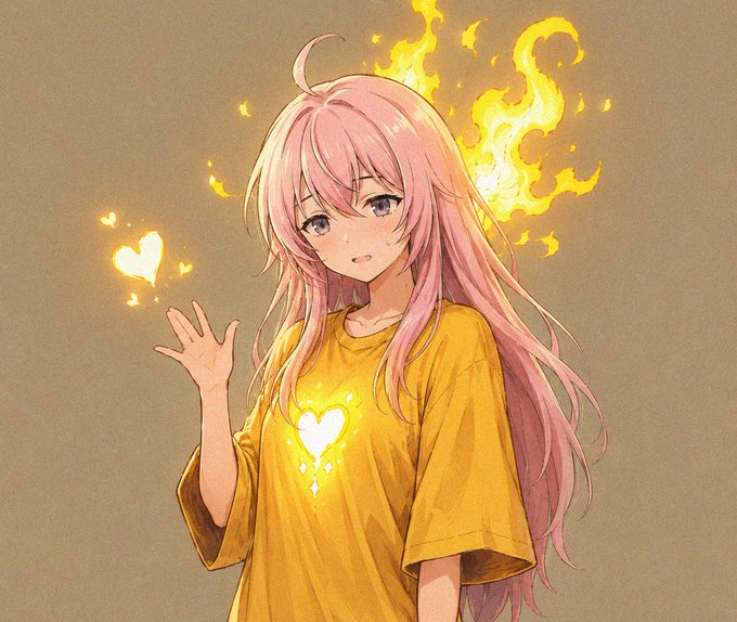 An anime-style illustration of a pink-haired girl in a yellow shirt with glowing heart motifs on her chest and floating nearby, surrounded by flame-like energy, visually representing the playful and "burning" theme of the $MOMO token burn announcement.

The image's glowing hearts and fiery aura metaphorically reflect the burning of over 10M $MOMO tokens, while the girl's cheerful (˶ˆᗜˆ˵) expression matches the celebratory tone of the community rewards activation.