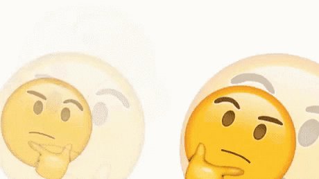 The image features two emojis, one yellow with a frowning face and the other a thoughtful expression. The yellow face has a thought bubble above its head, suggesting that it might be contemplating something or pondering over an issue. The overall scene conveys a sense of introspection and contemplation as the emojis appear to be deep in thought.
