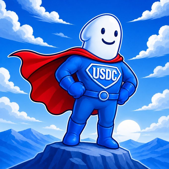 The image features a cartoon character, likely a superhero or a cartoon character, standing on top of a rock with their arms raised high above their head. The character appears to be wearing a blue suit and a red cape, giving them a strong and powerful appearance. The background of the image is filled with clouds, adding to the overall atmosphere of the scene. The caption "We are live on pumpfun ca: Fm36PMtKxzf4oArnRiW4zrgm9byZaL9DQeCvLAeypump" suggests that this image is part of a social media post or advertisement, possibly promoting a product or service related to the character's abilities.