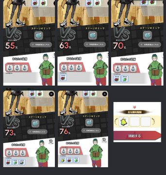 The image features a poster with various game characters, including a man wearing green pants and a hat, as well as other characters from different games. The poster also includes text that reads "stepn" and "heal3", which could be related to the gameplay or character names in the games depicted on the poster.