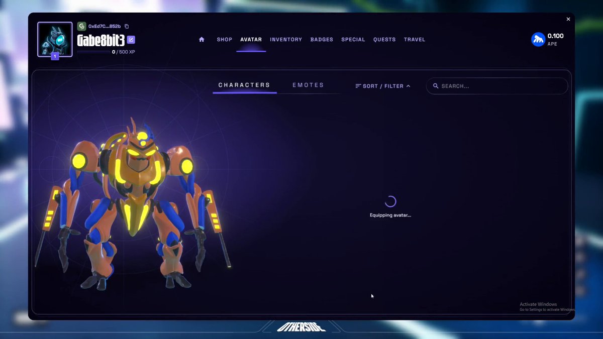 The image shows a screenshot of a computer screen featuring an avatar of a robot character set against a purple background. Below the robot character, there is text that appears to be a caption or description related to the game. The caption states that they own 51 "@HV_MTL" and had the opportunity to sell them for $@BoredApeYC in the past. However, they decided not to do so because someone named "@AdamWeitsman" is a legend within the game and should be supported.