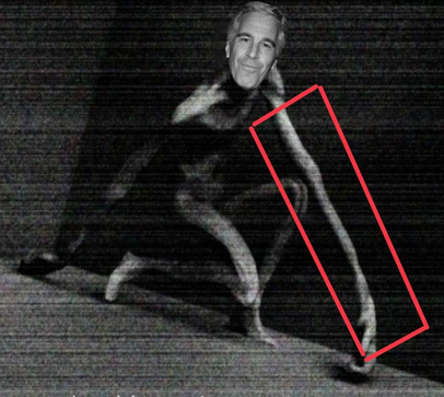 The image shows a grainy black-and-white surveillance-style photo of a figure in a quadruped stance, with a man's smiling face (resembling Ryan Reynolds or a similar celebrity) photoshopped onto it, and a red rectangle highlighting the lower leg area. The caption mocks Solana critics ("jeets") for selling despite the cryptocurrency's recovery, using the circled leg to emphasize perceived weakness or concern in their bearish stance.