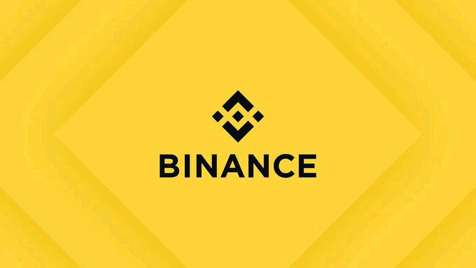 The image features the Binance logo and brand name prominently displayed on a yellow background. It relates to the post as it shows the Binance platform, where users are requesting the listing of various memecoins.