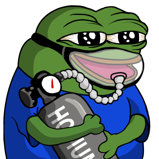 A cartoon Pepe the Frog with teary eyes clutches a bag labeled "HYPE," visually echoing the post's lament that the $HYPE token failed to perform on a green market day and hinting at a potential buying opportunity.