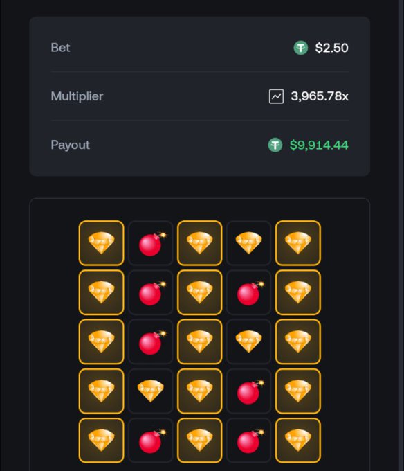 The main focus of this image is a casino game where all of its symbols are red diamonds. These red diamonds are arranged in several rows, forming a grid pattern that makes them visually appealing. In addition to the game's layout, there is an explanation provided by the casino game operator about how to win, stating that you should put your bet into the slot with the red diamond symbol closest to 9 and then pull. The text in the image emphasizes the importance of understanding the game rules and strategies for a higher chance of winning.