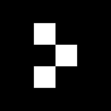The image features a black background with three white squares arranged vertically against each other. The squares are positioned at different heights, creating an interesting visual effect. The caption below the image reads "You are not paying enough attention... @crediblefin just crossed $640M+ in processed payments volume in just 8 months, which is: • $80M+ per month ... $2.85M+ per day ... $119,000+ per hour ... ~$2,000 per minute". The image does not contain any text or other objects, and the squares are evenly spaced, creating a balanced composition.
