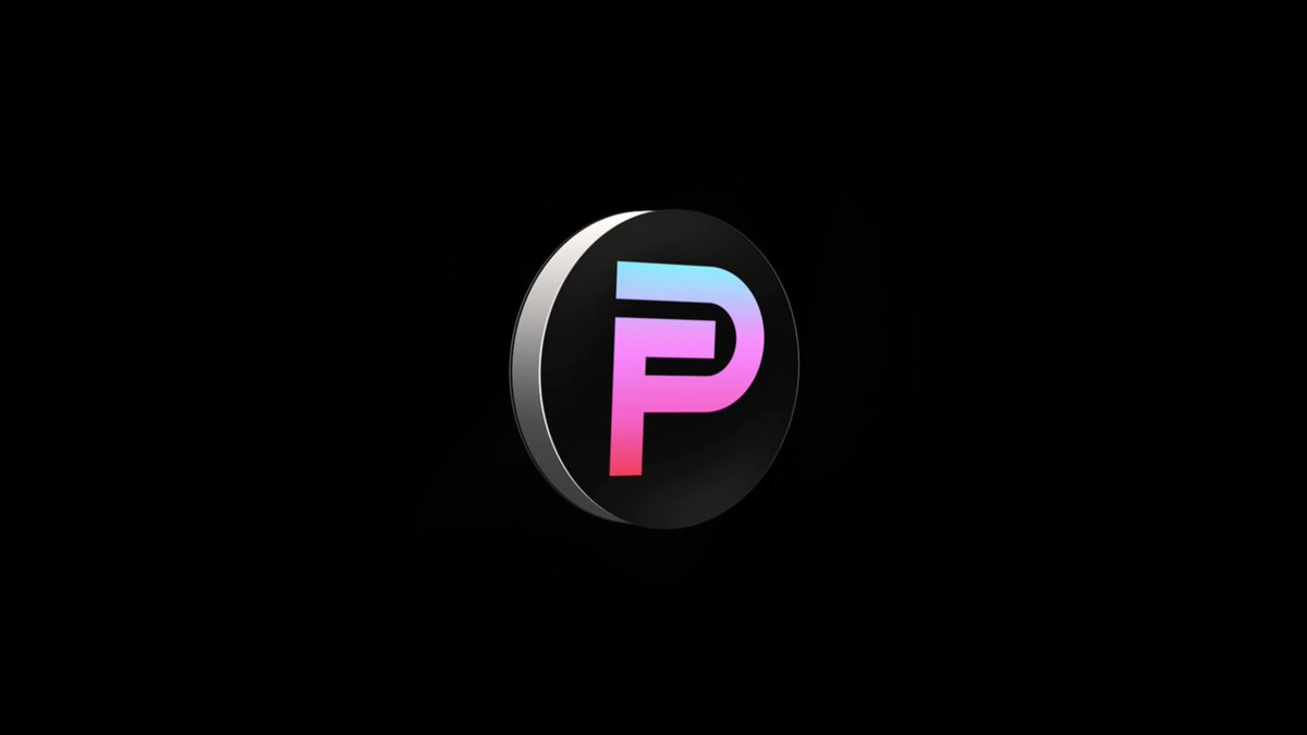 The image features a logo that consists of a circle containing the letter "P" rendered in pink, purple, blue, and green colors. The background of the image is black, which contrasts with the colorful logo. Below the logo, there's text that reads "@jup_lend @0xfluid Our first LAAS user too!". This suggests that the post might be about a discussion or collaboration between two people named "@jup_lend" and "@0xfluid".