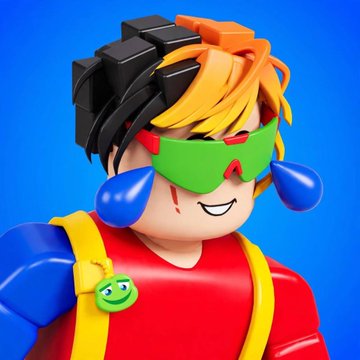 A bold-faced, cartoonish character with green sunglasses and a mischievous grin is shown in a 3D rendered style. The image playfully captures the meme-friendly, lighthearted banter energy referenced in the post about brands engaging with memecoin culture.