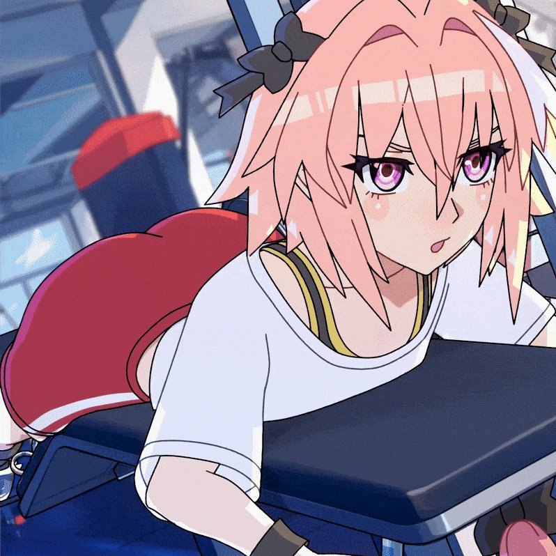 The image features a cartoon girl with pink hair, wearing a white shirt and red shorts, lying down on a black bench or workout bench at a gym. The girl appears to be resting after her workout session. The caption of the image includes an interesting point about post-quantum security, which is related to the conversation around migration fatigue in the crypto world. This connection between the cartoon girl's situation and the discussion about post-quantum security highlights how different aspects of life can intersect with various topics, even those that seem unrelated at first glance.