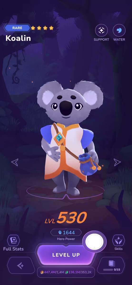 The image features a cartoon koala character standing against a dark purple background, holding a blue bag with a white label that says "LIMA". The koala appears to be wearing an orange outfit and has a backpack on its back. The text in the image includes the words "Koa" and "Lima", which are likely related to the cartoon character's name or location.