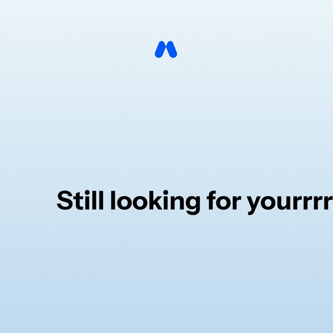 A MEXC exchange logo appears at the top of a light blue gradient background, with bold black text below reading "Still looking for yourrrr" — matching the caption's playful hook encouraging users to tag a partner and visit the MEXC campaign page.
