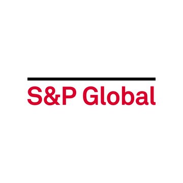 The image displays the S&P Global logo, featuring "S&P Global" in red text beneath a black horizontal line. This relates to the announcement that S&P Dow Jones Indices and Kaiko have launched the co-branded "S&P Kaiko Digital Asset Indices," an initiative from S&P Global's index business covering over 4,000 crypto rates and indices.