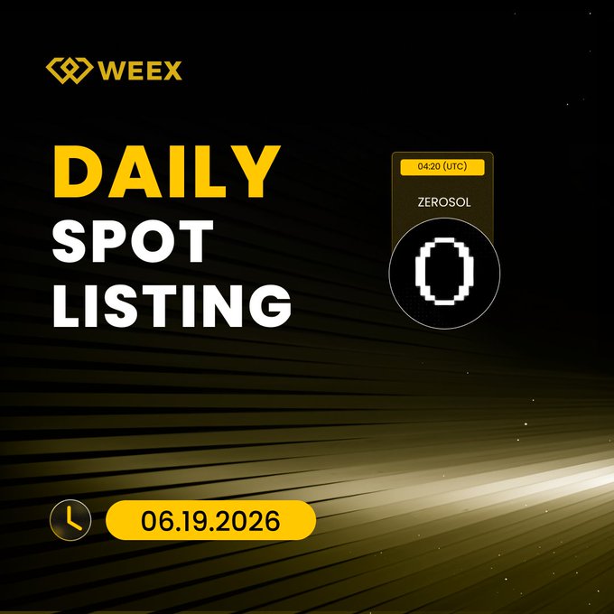 The image shows a black background with yellow lines. There are two words written above the lines, "Daily Spot Listing" and "0". Below the lines of text, there's a small white circle with a black dot inside of it. The time displayed is 6:20 PM on April 19th, 2026.