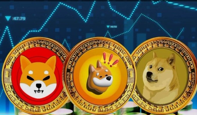In the image, there are three coins with dog heads printed on them. Each coin has a different design or logo, such as a fox, shiba Inu, and a bulldog's head. The text in the image states "The inevitable $bonkArmy @bonk_inu". It seems like an advertisement or promotional material for these three coins that have dog heads on them.