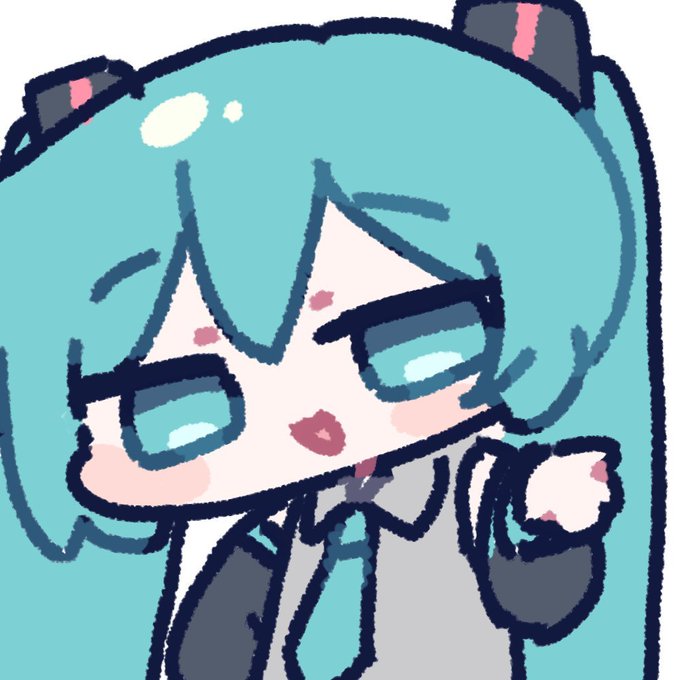A chibi-style illustration of Hatsune Miku, the turquoise-haired Vocaloid character, with a flat, unimpressed expression. The image accompanies a post mocking the absurdity of holding traditional "memory stocks" instead of the cryptocurrency Ethereum, with Miku's deadpan face emphasizing the "unserious" tone.