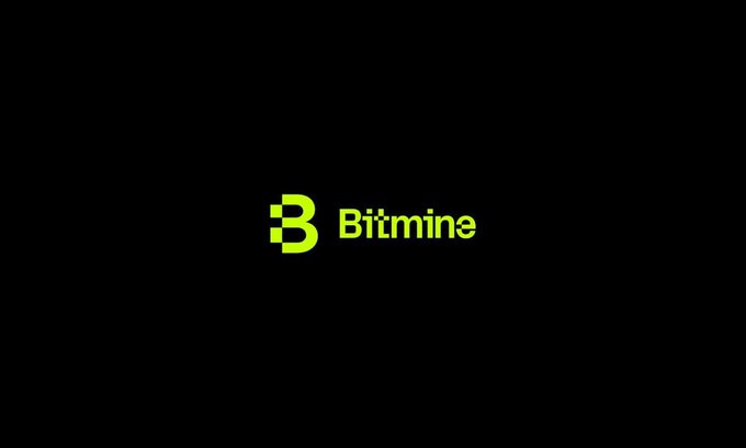 The image features a logo for a cryptocurrency called "Bitmine", which is represented by the letters "B" and "I" in green and yellow respectively. The text "Tom Lee's BitMine has added 126,971 ETH to its treasury" is displayed below the logo. This suggests that the Bitmine cryptocurrency has been added to someone's digital wallet or cryptocurrency portfolio for a total of 126,971 ETH.