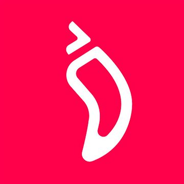 The image features a stylized white "S" logo with an accent mark on a pink/magenta background, representing the Chiliz token burning announcement regarding Spain fan tokens (SPAIN), with the "S" symbolizing Spain in context of the FIFA World Cup champions update.