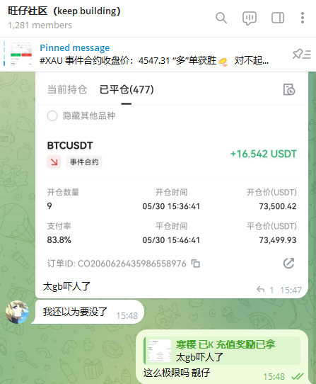 The image shows a screenshot of a message posted on social media, likely from someone named "Goofy". The message appears to be about participating in a lottery or a game where people are being paid $150 for their participation. The text is written in Chinese and includes details about how the money will be split among the 15 winners. The post also mentions that the participants can join a group called "TG" on social media, which could potentially help them share their experiences with others who have participated in similar games or lotteries.