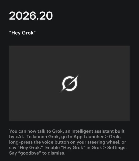 The image features a black box with white text on it, providing information about Tesla's plans to launch Grok in the Philippines as well as its latest app release. The post also includes an announcement encouraging users to "say goodbye" to Grok in the comments section for improved user experience and better engagement.