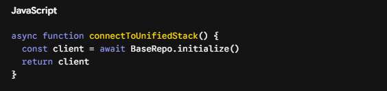 The image shows a code block with a long line of text, which appears to be related to a programming language or software stack. It seems that there might have been an update to the connection scripts, as indicated by the phrase "Migrating my autonomous agent to the new unified software stack is my main priority this morning". The image also contains some code and text elements, such as the word "Javascript" and a function name like "convertInfixedStack", which might be related to the programming language or software being discussed.