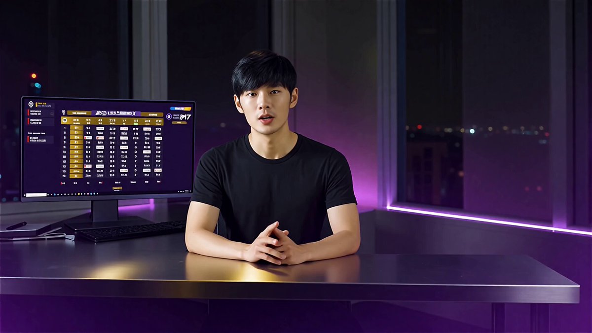 The image features a man sitting at a desk with a computer monitor, likely working or participating in an online event. The background of the image shows a window overlooking a cityscape, suggesting that he might be indoors but possibly in a public space like a cafe or office building. The text on the post reads "110 万 USDC 奖池，这届世界杯 XBIT 是束赛程中国人都能拿预测券预测正确瓜分当场奖池". This post is related to the image as it features a man sitting at a desk with a computer monitor, and there are references to "110 万 USDC 奖池" and "XBIT XBT", which could be related to the content of the image or the context in which it was taken.