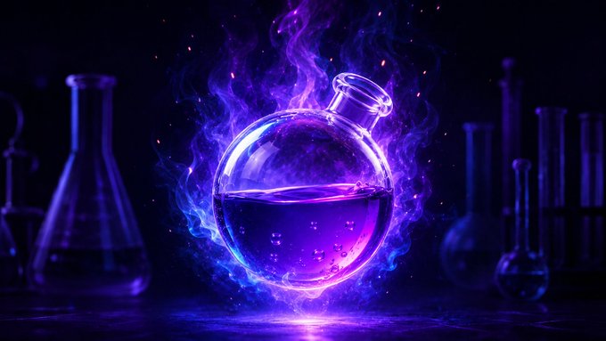 "The Burn" refers to a magical fire that has consumed a large amount of liquid inside a glass vial or bottle, causing the contents to bubble up and create a mesmerizing display of purple flames. The remaining liquid in the vial is now reduced to just a few drops, indicating that it has been burned off completely. This process has led to the deflation of the supply chain for this magical substance, as the post explains how many tokens have been burned out over 22 million OSMO tokens and permanently removed from circulation.