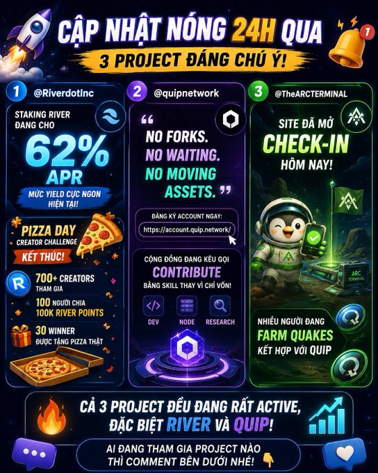 The image features a poster for an event that took place at a restaurant called "Pizza Day". The poster includes various elements such as logos, images of pizza, and text related to the event. It also contains information about the project and its participants, including details like the number of winners and the names of the creators. The post is written in Vietnamese and has been shared on social media platforms by multiple users.