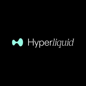 The image shows the Hyperliquid logo, featuring a teal/cyan icon resembling a droplet or pawn shape next to the wordmark "Hyperliquid" in white text on a black background. The logo corresponds to the decentralized exchange referenced in the post, which highlights its record-breaking $3.6 billion open interest in real-world asset markets and $11 billion total open interest milestone.