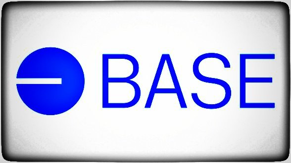 The Base logo featuring a blue circle with a horizontal line through it next to the word 'BASE' in blue text on a white background.
